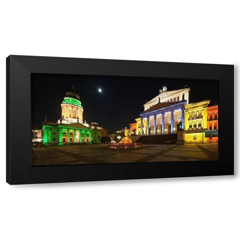 Gendarmenmarkt I Black Modern Wood Framed Art Print by Fischer, Rolf