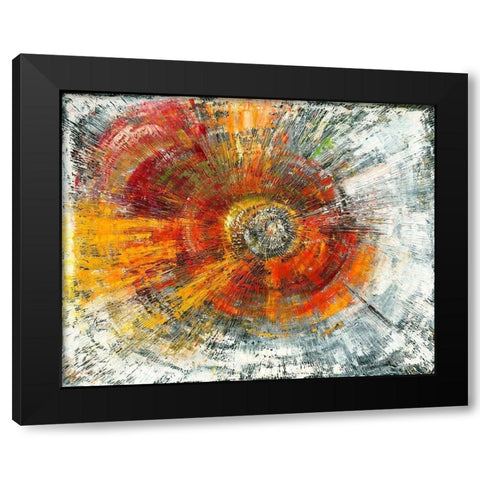 Explosion Black Modern Wood Framed Art Print with Double Matting by Arns-Muller, Monika