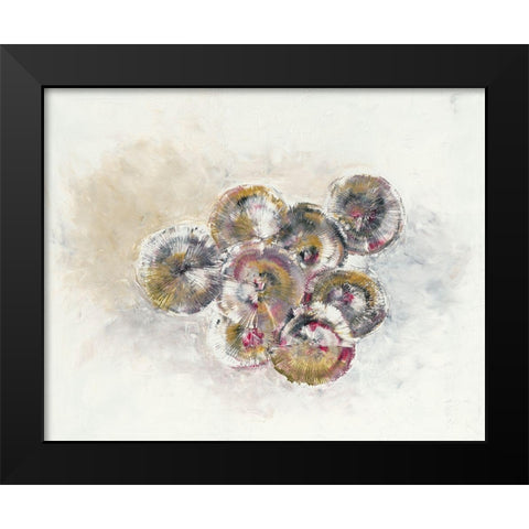 Dynamik Black Modern Wood Framed Art Print by Arns-Muller, Monika