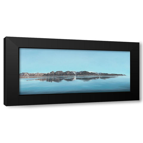 Arctic reflection Black Modern Wood Framed Art Print with Double Matting by Reader, Dawn
