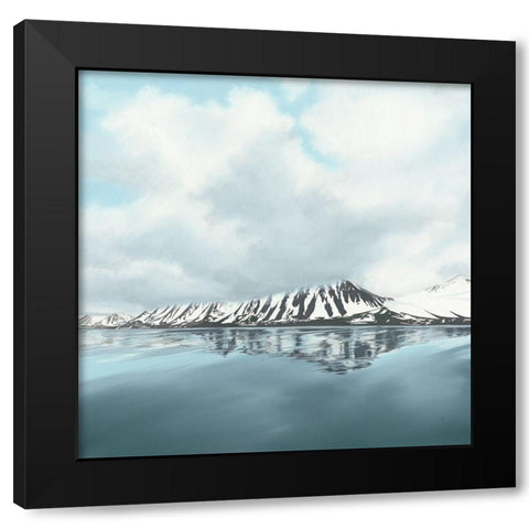 Rising clouds Black Modern Wood Framed Art Print with Double Matting by Reader, Dawn
