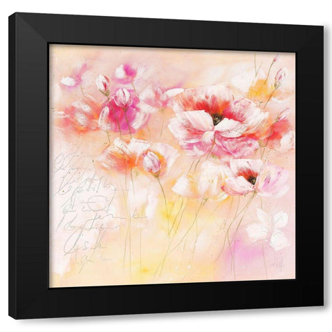 Le jardin d Amelie III Black Modern Wood Framed Art Print by Zacher-Finet, Isabelle