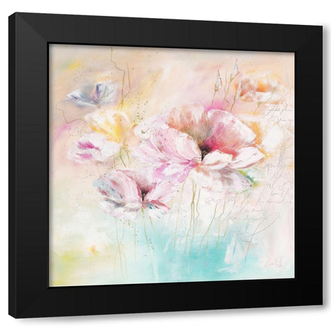 Le jardin d Amelie IV Black Modern Wood Framed Art Print by Zacher-Finet, Isabelle