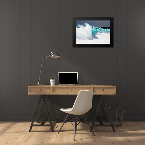 Baja California Black Modern Wood Framed Art Print by Westfield, Wim