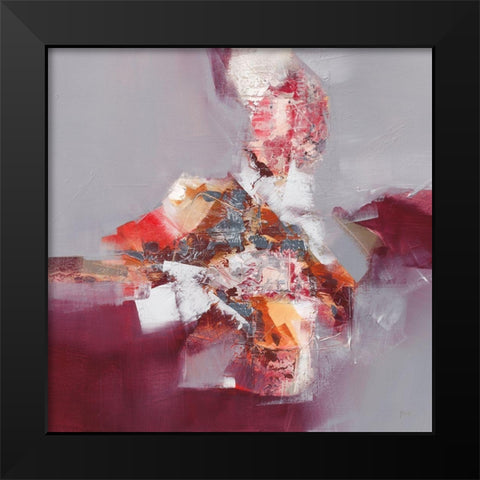 Mineral I Black Modern Wood Framed Art Print by Ball, Veronique