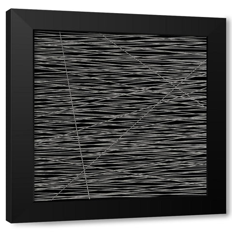 BW2361109 Black Modern Wood Framed Art Print with Double Matting by NADAL
