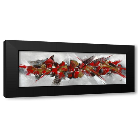 Reflex I Black Modern Wood Framed Art Print by Jadis