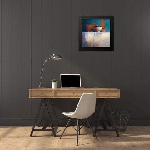 No Title II Black Modern Wood Framed Art Print by Dijkstra, Evert