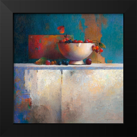 No Title II Black Modern Wood Framed Art Print by Dijkstra, Evert