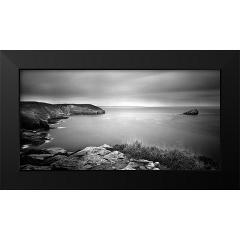 Cap Frehel Black Modern Wood Framed Art Print by Seidel, Leo