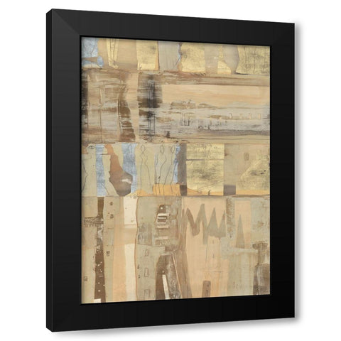 Thales Black Modern Wood Framed Art Print by Richter-Armgart, Rose