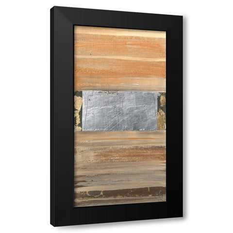 Razul Black Modern Wood Framed Art Print by Richter-Armgart, Rose
