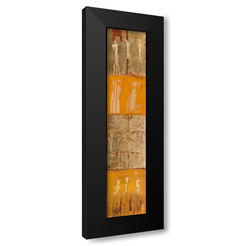Kaleb Black Modern Wood Framed Art Print by Richter-Armgart, Rose