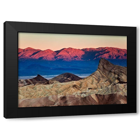 Death Valley 6 Black Modern Wood Framed Art Print with Double Matting by Ernemann, Lothar