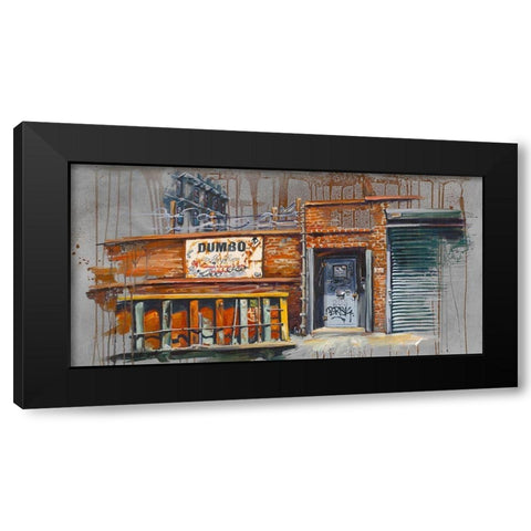 Dumbo IV Black Modern Wood Framed Art Print with Double Matting by Blondel, Sandrine