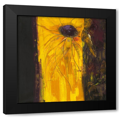 Velours et carnaval Black Modern Wood Framed Art Print by Naudin, Genevieve