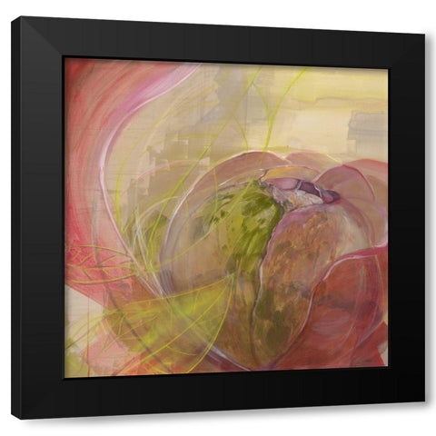 Deshabillez-moi Black Modern Wood Framed Art Print by Naudin, Genevieve