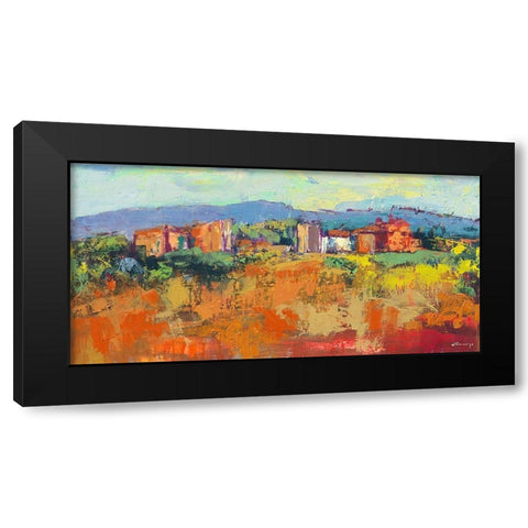 Casa Blanca Palma Black Modern Wood Framed Art Print by Camargo, Jesus P.