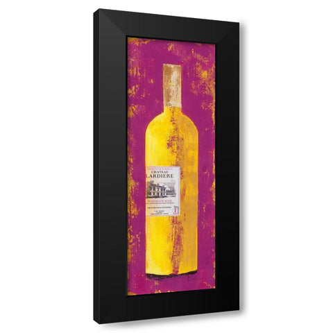 Bordeaux III Black Modern Wood Framed Art Print with Double Matting by Persillon, Francoise