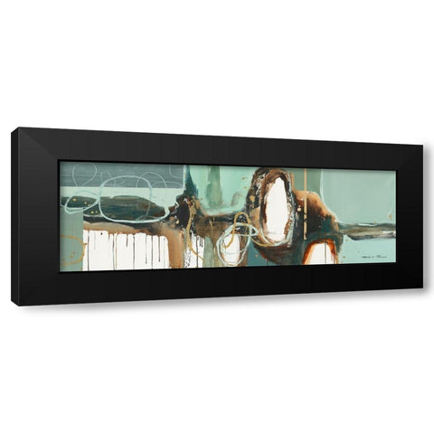 Abstract Composition VII Black Modern Wood Framed Art Print by Barnes, Natasha