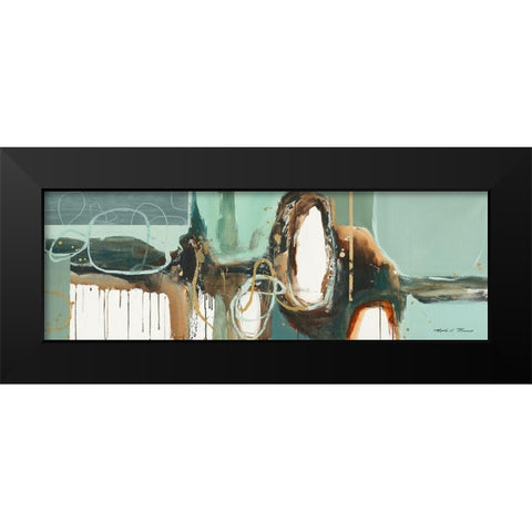 Abstract Composition VII Black Modern Wood Framed Art Print by Barnes, Natasha