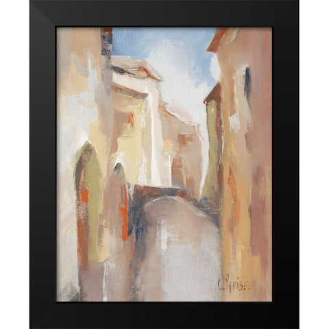 Venise I Black Modern Wood Framed Art Print by Parise, Chantal