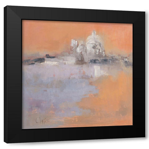Venise III Black Modern Wood Framed Art Print by Parise, Chantal