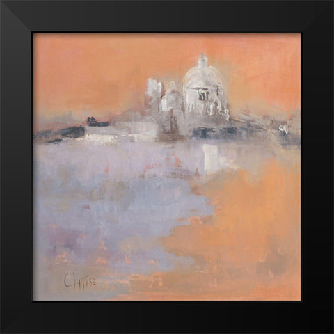 Venise III Black Modern Wood Framed Art Print by Parise, Chantal
