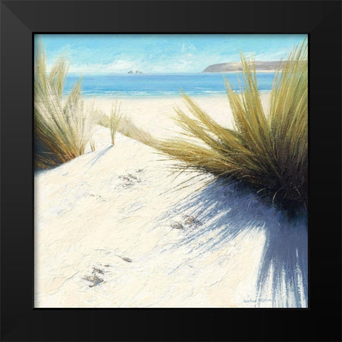 Shadow Patterns Black Modern Wood Framed Art Print by Atkinson, Caroline