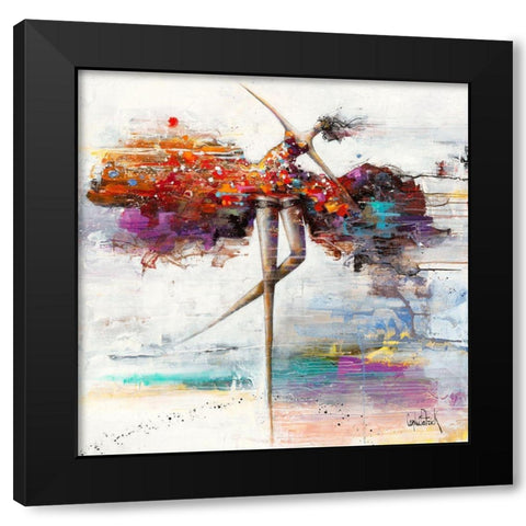 Pretty Woman Black Modern Wood Framed Art Print by Cornee, Patrick