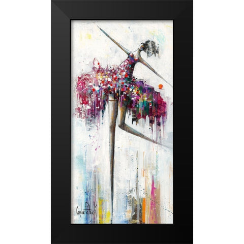 I feel pretty Black Modern Wood Framed Art Print by Cornee, Patrick