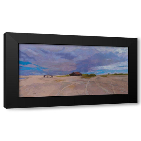 Passage / Vers Camocim Black Modern Wood Framed Art Print by Mazur-Devaux, Ewa