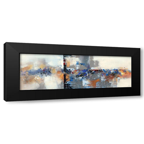 Mineral III Black Modern Wood Framed Art Print with Double Matting by Ball, Veronique