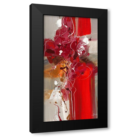 Jazz III Black Modern Wood Framed Art Print by Ball, Veronique