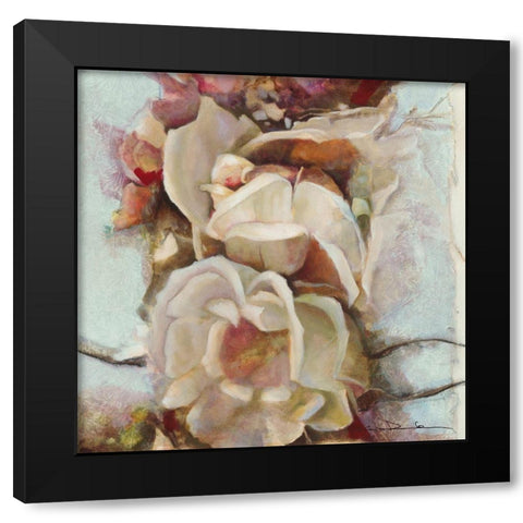 Exuberance de printemps I Black Modern Wood Framed Art Print with Double Matting by Amrhein, Elvira