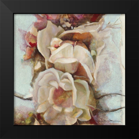 Exuberance de printemps I Black Modern Wood Framed Art Print by Amrhein, Elvira