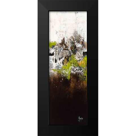 Naturellement I Black Modern Wood Framed Art Print by Jadis