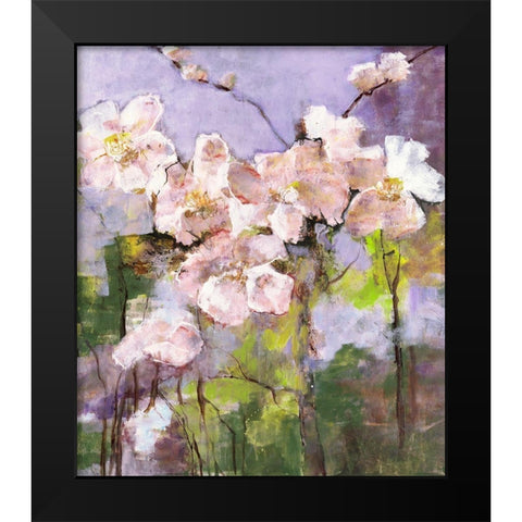 Fruhling Black Modern Wood Framed Art Print by Dreyer, Ingeborg
