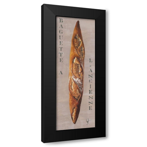 Baguette a l ancienne Black Modern Wood Framed Art Print by Defontenay, Elodie