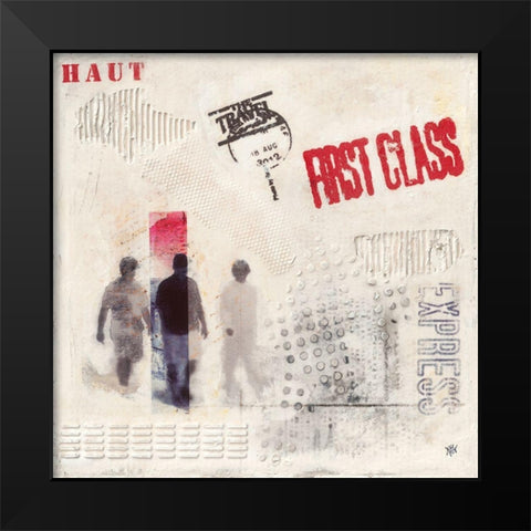 Regard Black Modern Wood Framed Art Print by Ducret, Patrice