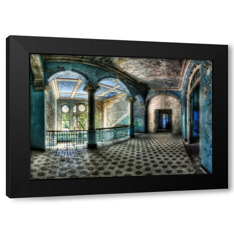 Beautiful Decay Black Modern Wood Framed Art Print by Haker, Matthias