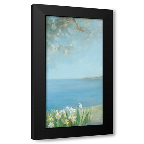 Isola Bella I Black Modern Wood Framed Art Print by Vernageau, Sylvie