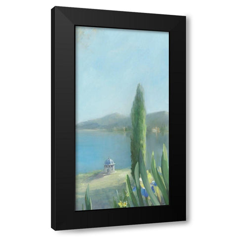 Isola Bella II Black Modern Wood Framed Art Print by Vernageau, Sylvie