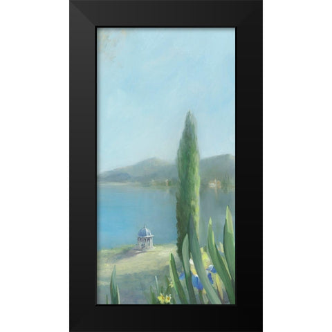 Isola Bella II Black Modern Wood Framed Art Print by Vernageau, Sylvie