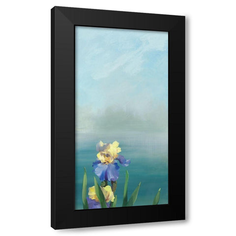 Isola Bella V Black Modern Wood Framed Art Print by Vernageau, Sylvie