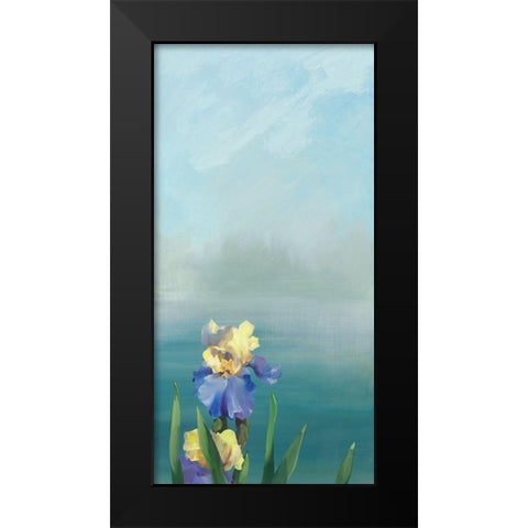 Isola Bella V Black Modern Wood Framed Art Print by Vernageau, Sylvie