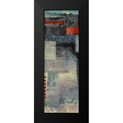 Mahler II Black Modern Wood Framed Art Print by Holtkamp, Margreet