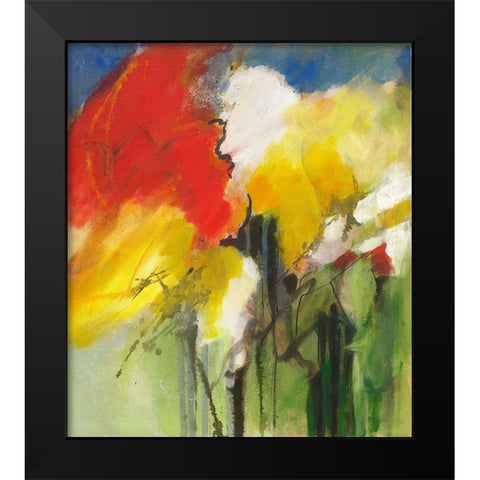 Gartenraum I Black Modern Wood Framed Art Print by Dreyer, Ingeborg
