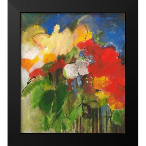 Gartenraum II Black Modern Wood Framed Art Print by Dreyer, Ingeborg