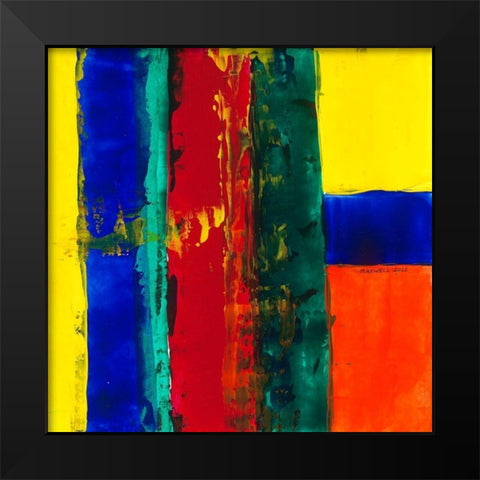 C est la vie Black Modern Wood Framed Art Print by MAXWELL